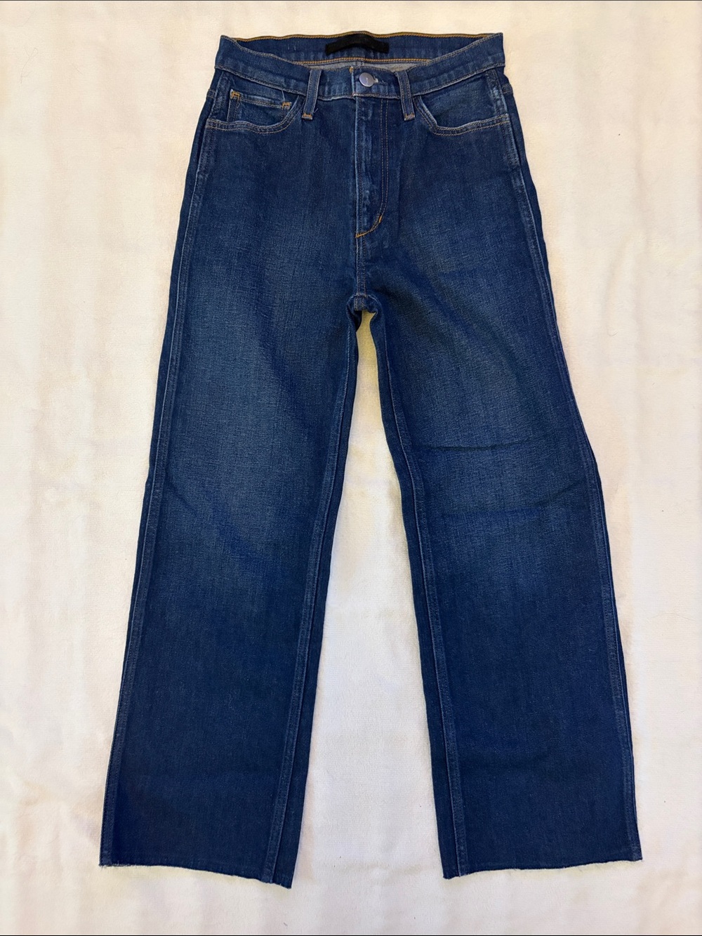 Joe's The Blake Raw Hem High Waist Crop Wide Leg Jeans, NWOT!!